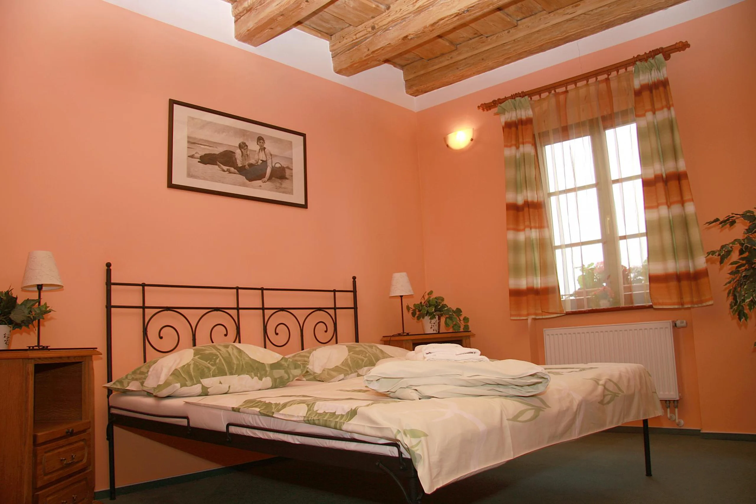 Dvoulůžkový pokoj - rustikální budova